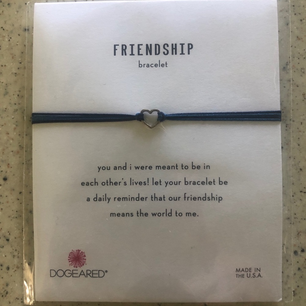 Dogeared Heart Friendship Bracelet